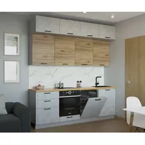 Кухонный гарнитур ЛОФТ-33 (2400 мм)