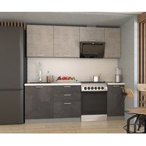 Кухонный гарнитур ЛОФТ-6 (2200 мм)