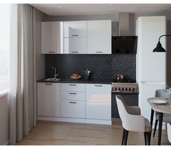 Кухонный гарнитур Белый глянец-9 (1800 мм)