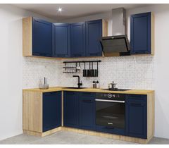 Кухонный гарнитур Океания Кристалл-5 (1200х2400 мм)