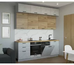 Кухонный гарнитур ЛОФТ-33 (2400 мм)